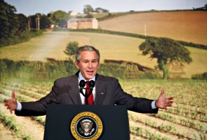 US President George W. Bush speaks during the Renewable Fuel