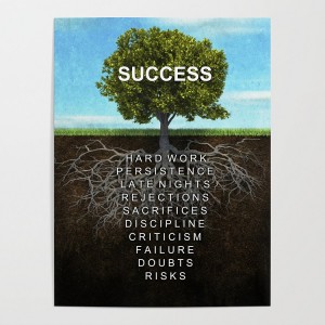 success-tree-motivational-wall-art-entrepreneur-hustle-motivation-posters