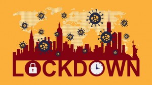 poster-of-city-silhouette-with-lockdown-text